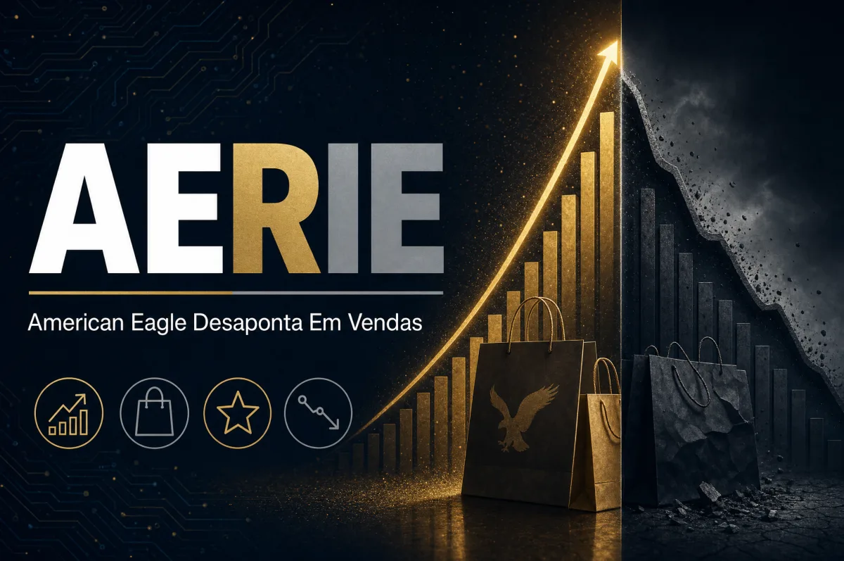 Aerie cresce, mas American Eagle decepciona apesar de campanha com Sydney Sweeney