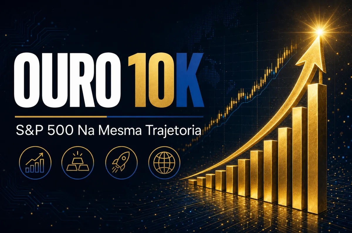 Analista prevê S&P 500 e ouro em 10 mil até fim da década