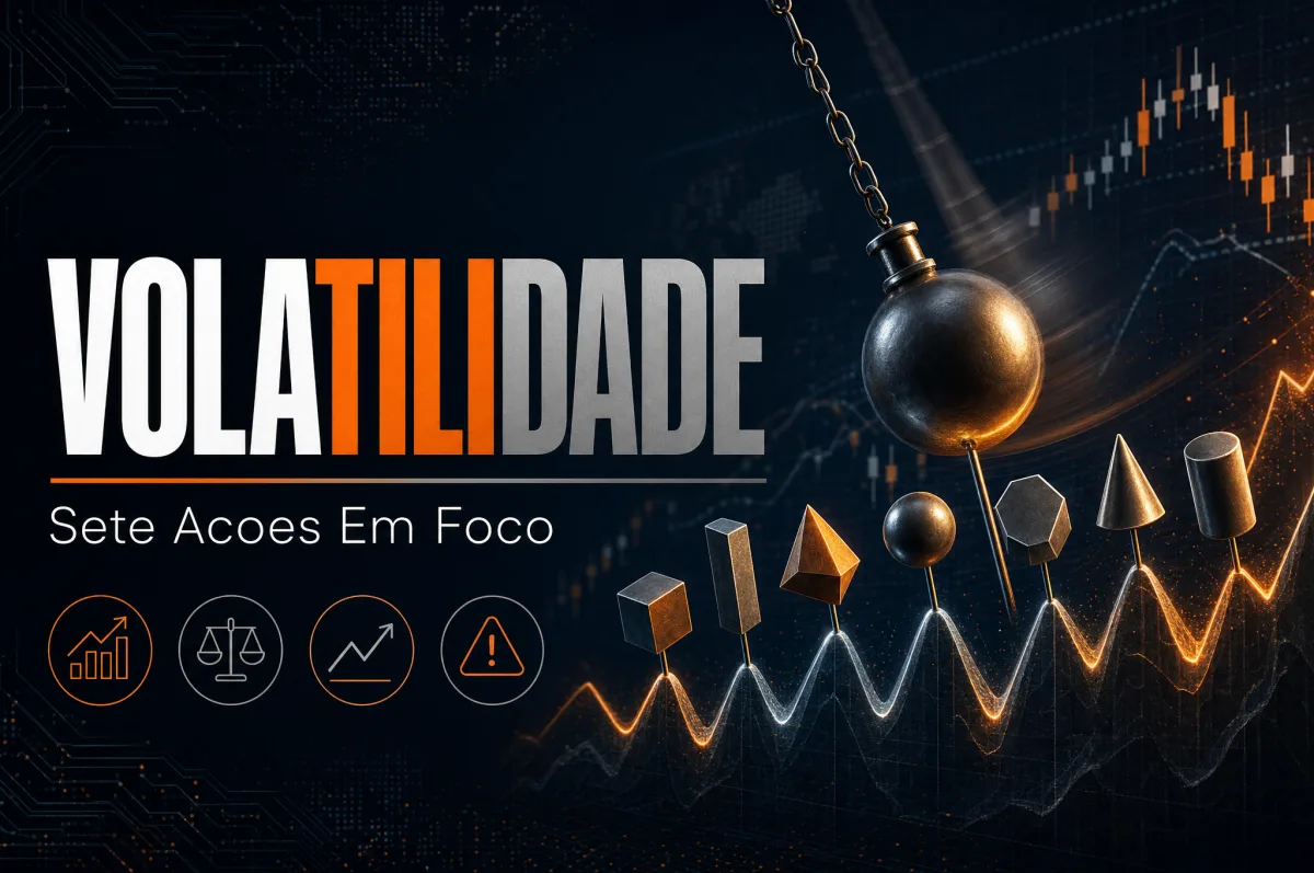 Sete ações com volatilidade extrema de resultados na próxima semana