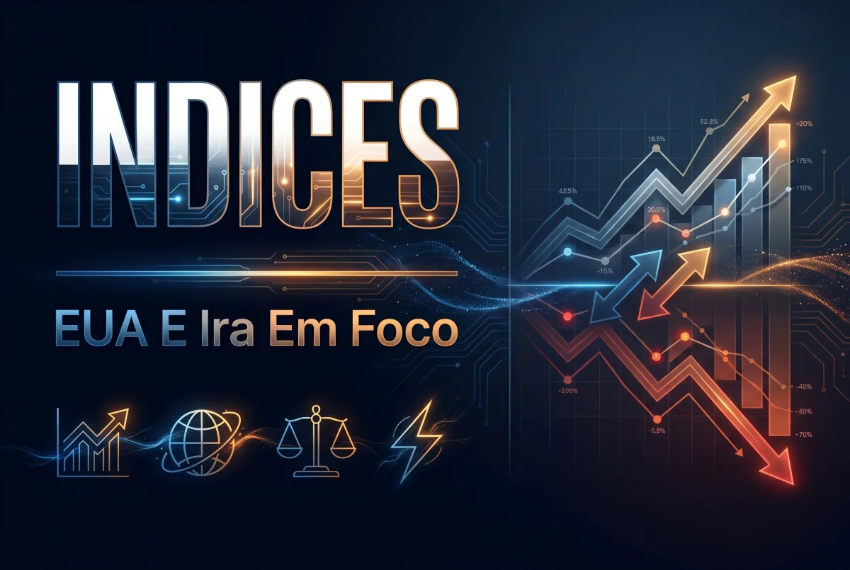 Futuros de índices fecham mistos com tensão EUA-Irã em foco