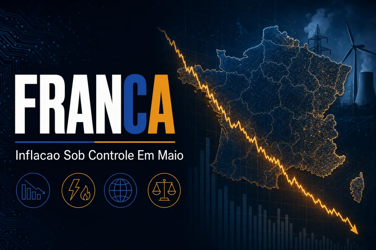 Inflação na França fica em 2,4% em maio com pressão nos custos de energia