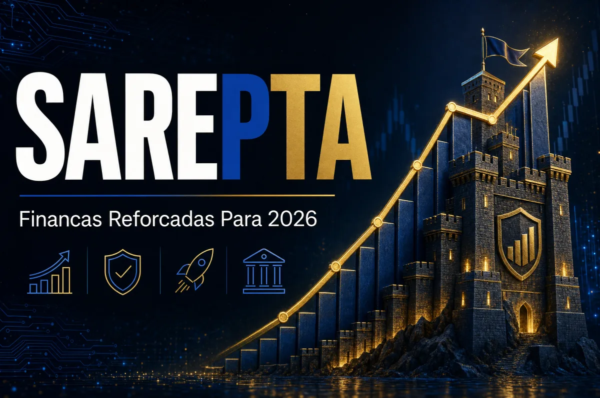 Sarepta Therapeutics reforça posição financeira e define prioridades para 2026