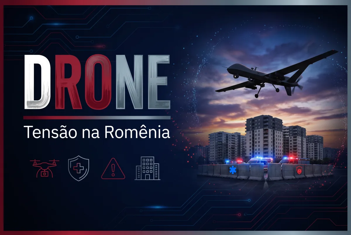 Drone cai em prédio residencial na Romênia; Otan critica 'imprudência' russa