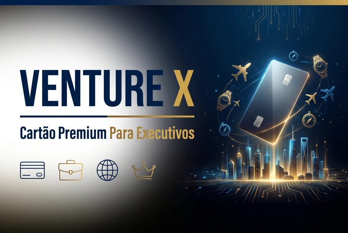Capital One Venture X: Cartão de negócios com benefícios premium para executivos