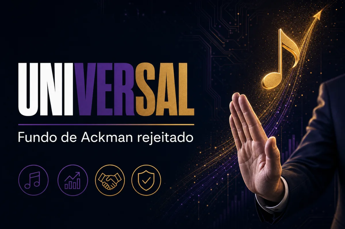 Investidor da Universal Music rejeita oferta de fundo de Ackman